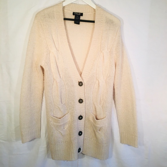 Cable Cardigan Size Small - Picture 1 of 4